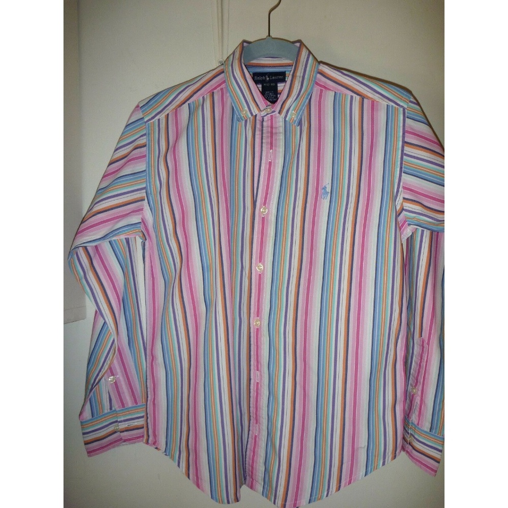 Ralph Lauren boy's striped button down shirt